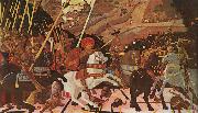 Paolo Ucello Niccolo Mauruzi da Tolentino at The Battle of San Romano Spain oil painting reproduction
